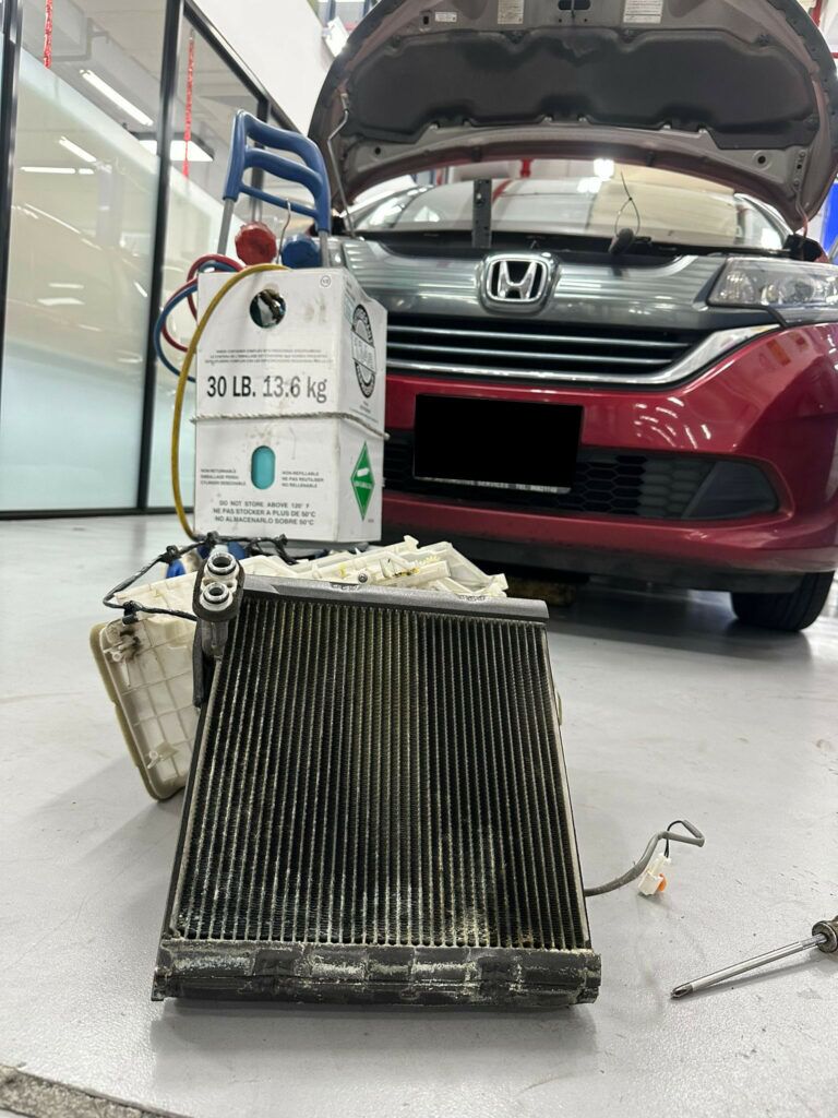 honda jazz aircon not cold